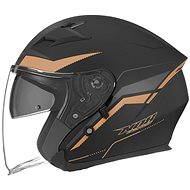 NOX N127 (black/bronze, size XL) - Motorbike Helmet