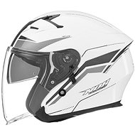 NOX N127 (white, size XS) - Motorbike Helmet