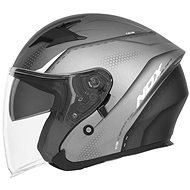 NOX N127 (matt titanium, size L) - Motorbike Helmet
