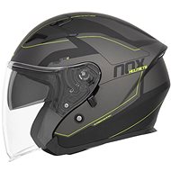 NOX N127 (black matt, neon yellow, size XL) - Motorbike Helmet