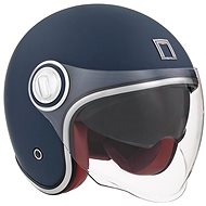 NOX HERITAGE (matt blue, size XS) - Motorbike Helmet