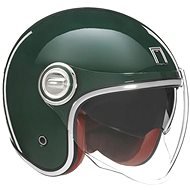 NOX HERITAGE (British racing green, size XL) - Motorbike Helmet