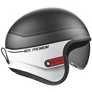 NOX NEXT (white matt, red, size L) - Motorbike Helmet