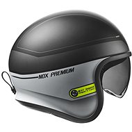 NOX NEXT (grey, neon yellow, size S) - Motorbike Helmet