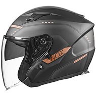 NOX N128 (black matt-bronze, size L) - Motorbike Helmet