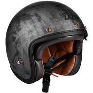 LAZER EVO CAFE RACER (imitation brushed aluminium, size L) - Motorbike Helmet