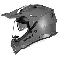 NOX N312 (silver, size S) - Motorbike Helmet
