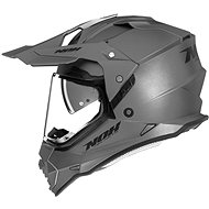 NOX N312 (silver, size S) - Motorbike Helmet