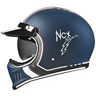 NOX PREMIUM SEVENTY NINE (matt blue, size XL) - Motorbike Helmet