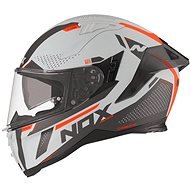 NOX N303-S NEO (grey, neon orange, size L) - Motorbike Helmet