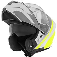 NOX N960 SPLIT (grey, neon yellow, size L) - Motorbike Helmet