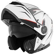 NOX N965 SUPRA (white-red, size L) - Motorbike Helmet