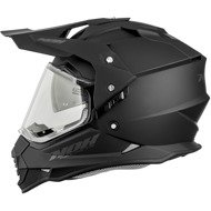NOX N312 (matte black, size L) - Motorbike Helmet
