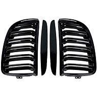 SEFIS Front kidney grille BMW 3 E90/91 (05-08) black - Headlight Mask