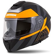 CASSIDA MODULO 2.0 (matt black/ grey/orange, size S) - Motorbike Helmet