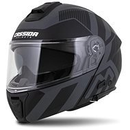 CASSIDA MODULO 2.0 (black matt/ grey/ grey reflective, size 2XL) - Motorbike Helmet