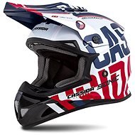 CASSIDA CROSS CUP (red/blue/white/black, size 2XL) - Motorbike Helmet