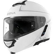 SENA prilba s Mesh headsetom Impulse, (lesklá biela veľkosť M) - Prilba na motorku