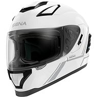 SENA Helmet with Mesh headset Stryker, (glossy white size 2XL) - Motorbike Helmet