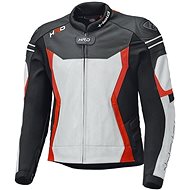 Held STREET 3.0 men' s sports leather jacket white/red size 50 - Motorcycle Jacket