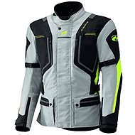 Held ZORRO men's textile travel jacket grey/fluo-yellow sized. XL - Motorcycle Jacket