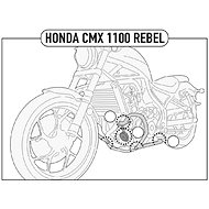 KAPPA KN1194 drop frame HONDA CMX 1100 Rebel (21-22) - Drop Frame