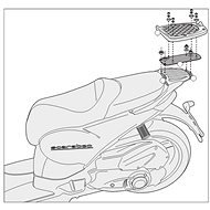 KAPPA KR6701 nosič kufra APRILIA Scarabeo 125 – 200 (07 / 11 – 16) - Nosič na horný kufor