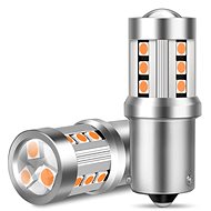 SEFIS LED bulb PY21W BAU15S 15SMD 3,5W orange - LED Car Bulb