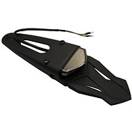 SEFIS enduro mudguard with licence plate holder and light - Motorcycle Licence Plate Bracket