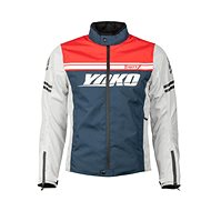 YOKO GARTSA grey/navy/red, sized 1.5 mm. XL - Motorcycle Jacket