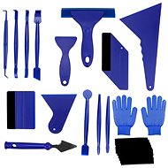 SEFIS set of tools for gluing foils and tinting glass 16pcs - Scraper