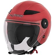A-Pro MIDWAY RD red open jet helmet M - Motorbike Helmet