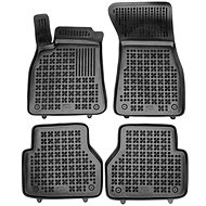 ACI AUDI A6 18- rubber mats black with higher edge (set of 4) - Car Mats