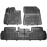 Rezaw-Plast rubber mats black with higher edge Citroen Berlingo 18- 5 seats, set of 3 - Car Mats