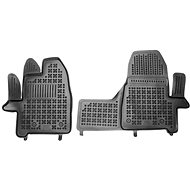 Rezaw-Plast rubber mats black with higher edge Ford Custom 18- Titanium with manual transmission- ov - Car Mats