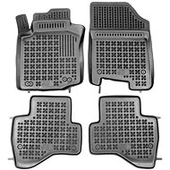 Rezaw-Plast rubber mats black with higher edge Citroen C1, 09-12 set of 4 - Car Mats