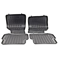 ACI AUDI A6 04-06 rubber mats black with higher edge (set of 4) - Car Mats
