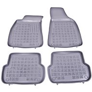 ACI AUDI A4 00-04 rubber mats grey with higher edge (set of 4) - Car Mats