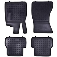 ACI AUDI A7 10- rubber mats black with higher edge (set of 4) - Car Mats
