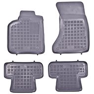 Rezaw-Plast rubber mats grey with higher edge of Audi Q5, 08- set of 4 - Car Mats