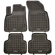 Rezaw-Plast rubber mats black with higher edge of Audi Q7, 15- set of 4 - Car Mats
