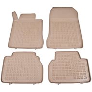 Rezaw-Plast rubber mats beige with higher edge BMW 7, 08- set of 4 - Car Mats
