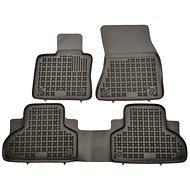 Rezaw-Plast gumové koberečky černé s vyšším okrajem BMW X5, 13- sada 3 ks - Car Mats