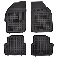 Rezaw-Plast rubber mats black with higher edge Chevrolet Spark 3/10-14 set of 4 - Car Mats