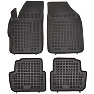 Rezaw-Plast rubber mats black with higher edge Chevrolet Spark 10/12-14 set of 4 - Car Mats
