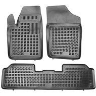 Rezaw-Plast rubber mats black with higher edge Citroen Berlingo 96-02 set of 3 pcs - Car Mats