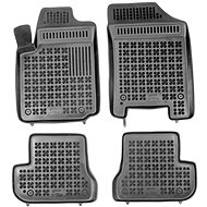 Rezaw-Plast rubber mats black with higher edge Citroen C2, 03- for vehicles with fire extinguisher - Car Mats