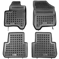 Rezaw-Plast rubber mats black with higher edge Citroen C3, 09- set of 4 - Car Mats
