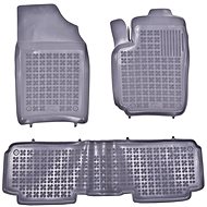 Rezaw-Plast rubber mats grey with higher edge Citroen Picasso 04- set of 3 pcs - Car Mats