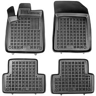 Rezaw-Plast rubber mats black with higher edge Citroen C5, 01-04 set of 4 - Car Mats